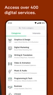 Fiverr – платформа для фриланса 4.2.3.1. Скриншот 5