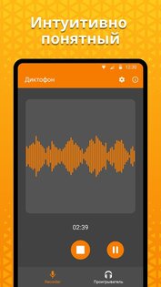Простой диктофон 6.1.0. Скриншот 1
