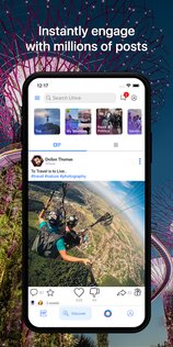 Uhive – свободная социальная сеть 1.0.26. Скриншот 2