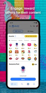 Uhive – свободная социальная сеть 1.0.26. Скриншот 5