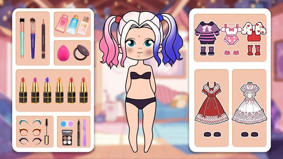 Doll Dress Up 2.741. Скриншот 1