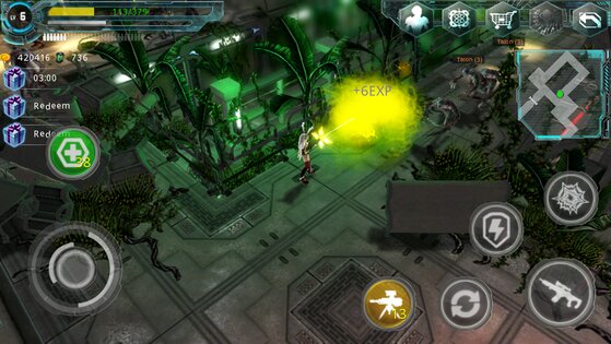 Alien Zone Plus 1.19.5. Скриншот 9