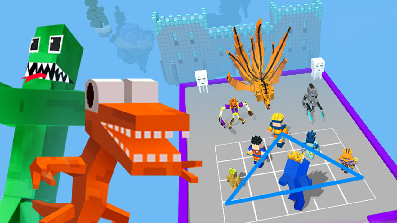 Скачать Merge Craft: Blue Guys 1.0.1 для Android