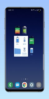 Battery Widget 8.1.2. Скриншот 2