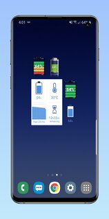 Battery Widget 8.2.21. Скриншот 2