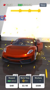 Idle Car Tuning: Car Simulator 0.923. Скриншот 6