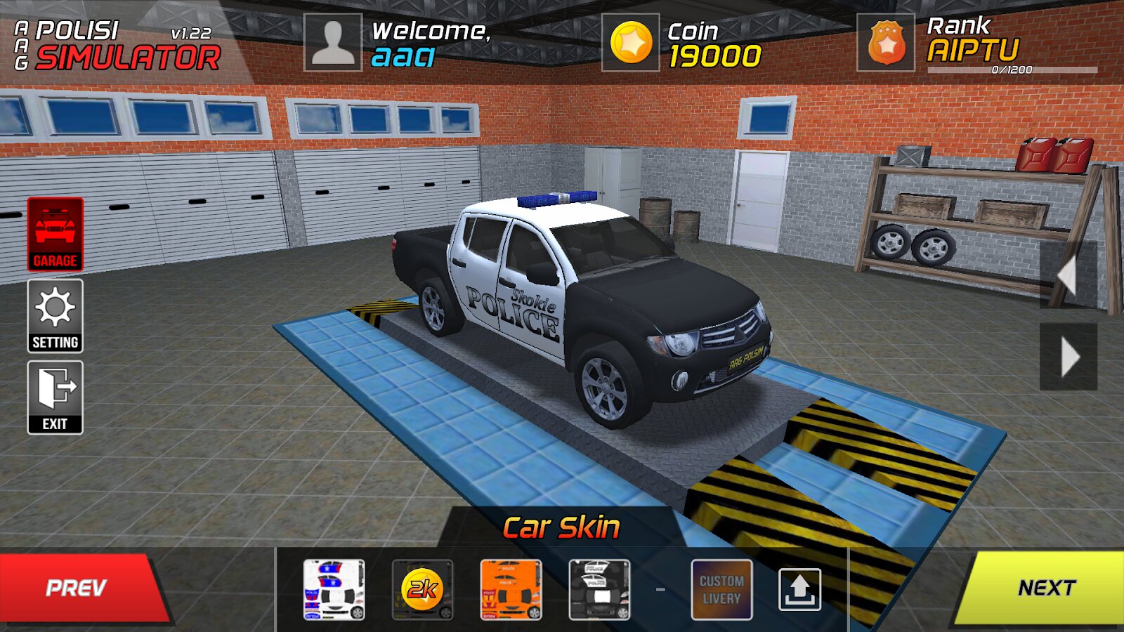 Скачать AAG Polisi Simulator 1.27 для Android