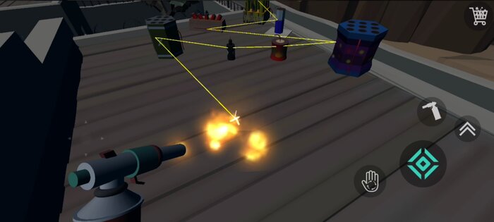Симулятор фейерверков 3D 4.1.1. Скриншот 3