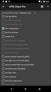 VPN Client Pro 1.01.90. Скриншот 6