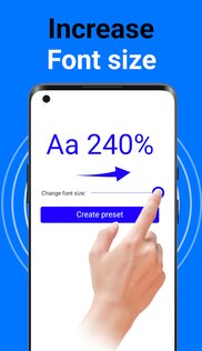 Большой шрифт 3.0.60. Скриншот 1