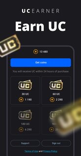 UC Earner 1.54. Скриншот 1