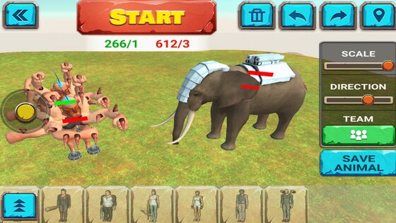 Animal Revolt Battle Simulator 4.0.0. Скриншот 7
