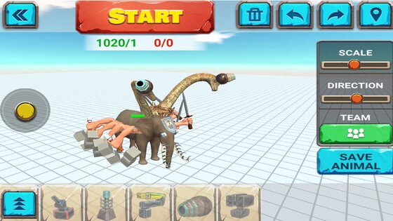 Animal Revolt Battle Simulator 3.0.5. Скриншот 8