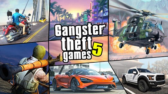 Gangster Games Crime Simulator 7.5. Скриншот 1