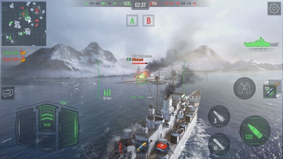 Force of Warships 6.06.1. Скриншот 11