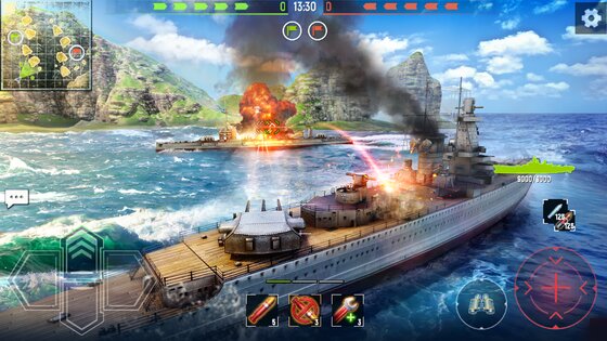 Navy War – корабли онлайн война 5.09.03. Скриншот 3