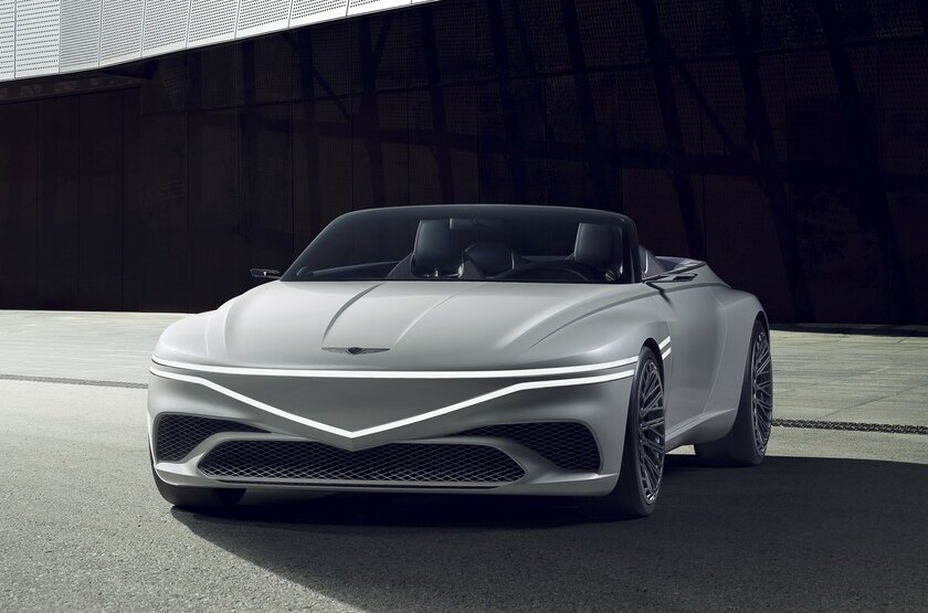 Genesis показал электрокабриолет X Convertible — концепт, который никогда не станет серийным