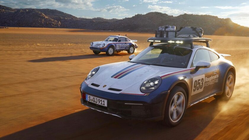 Porsche выпустит оффроад-версию 911: для песка, грязи и не только