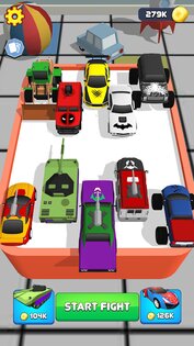 Superhero Car Merge Master 1.0.16. Скриншот 1