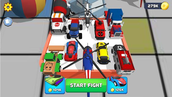 Superhero Car Merge Master 1.0.16. Скриншот 6