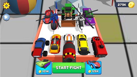 Superhero Car Merge Master 1.0.16. Скриншот 8