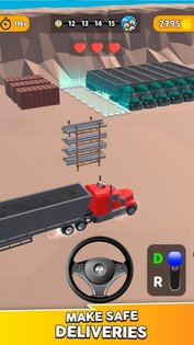 Cargo Truck Parking 13.5. Скриншот 3