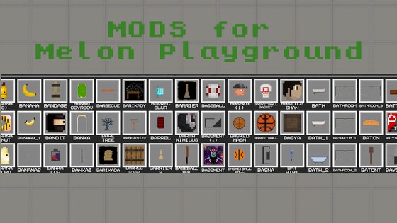 MelMod for Melon Playground 1.2.6. Скриншот 3
