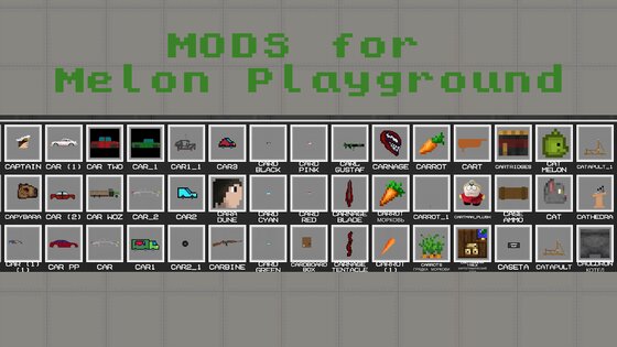 MelMod for Melon Playground 1.2.6. Скриншот 4