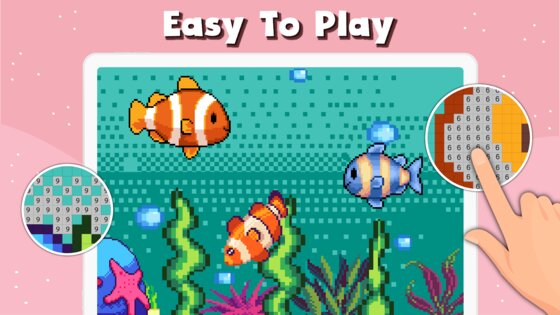Pixel By Color: Art Puzzle 2.6.7. Скриншот 7