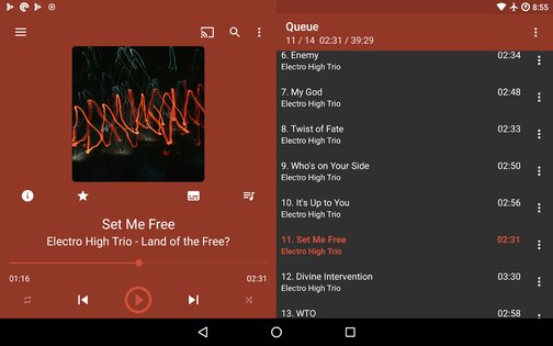 GoneMAD Music Player 3.4.14. Скриншот 7