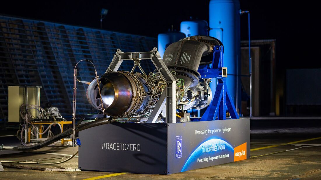 Rolls-Royce has successfully tested a hydrogen engine: it is more efficient and safer