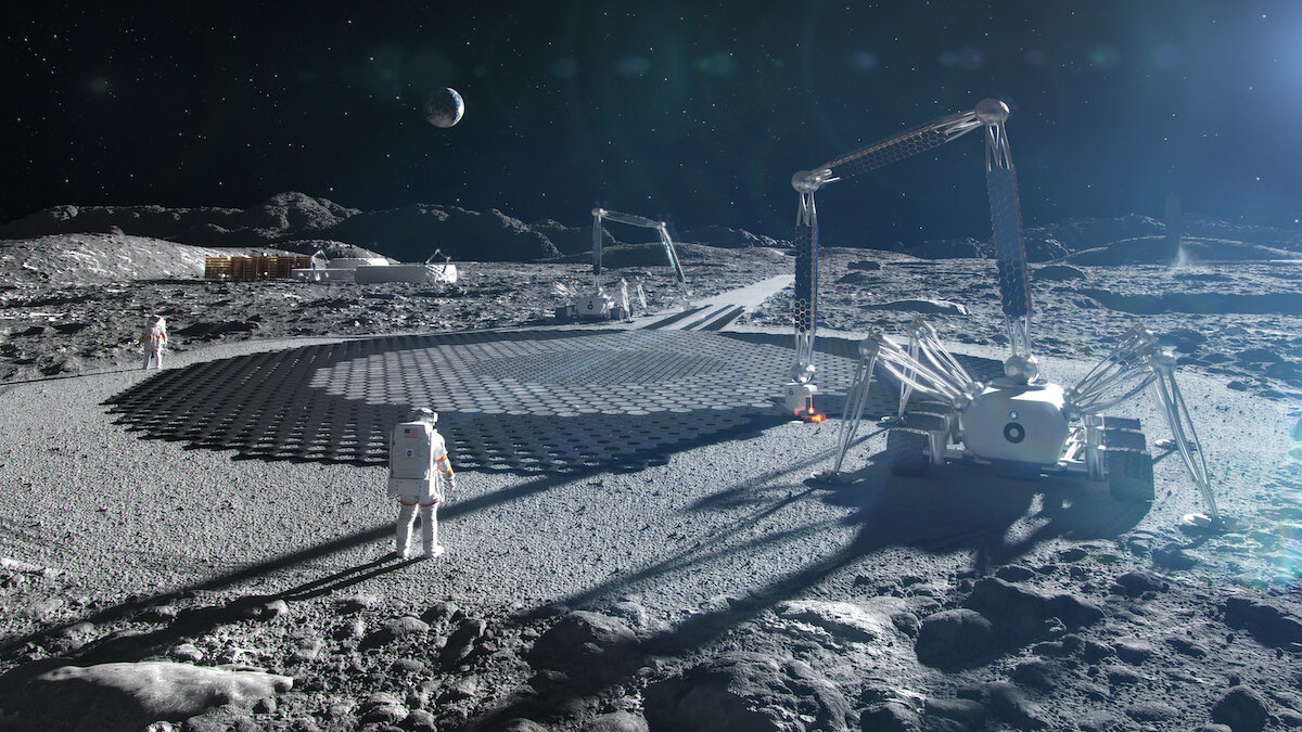 NASA выделила 57 миллионов на проект строительства зданий на Луне