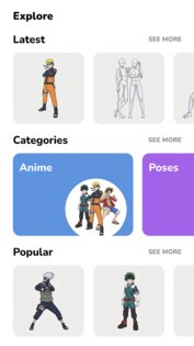 WeDraw – как рисовать аниме 3.2.4. Скриншот 3