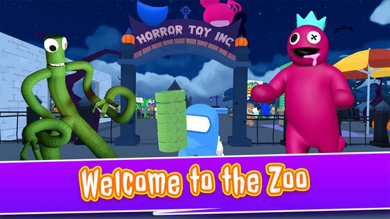 Idle Zoo: Blue Horror Friends 1.0.11.1. Скриншот 1