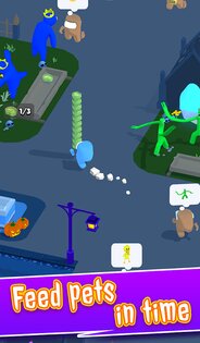 Idle Zoo: Blue Horror Friends 1.0.11.1. Скриншот 2