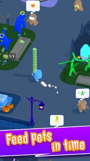 Idle Zoo: Blue Horror Friends 1.0.11.1. Скриншот 23