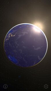 3D Земля и Луна обои 1.1.13. Скриншот 3