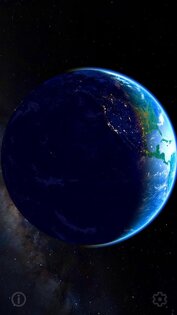 3D Земля и Луна обои 1.1.13. Скриншот 6