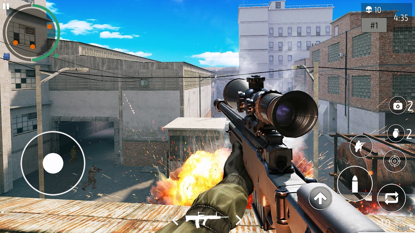 Скачать Just FPS Shooter 0.2.2 Для Android