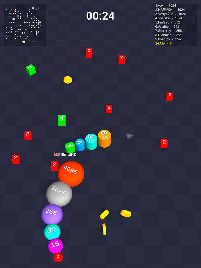 Скачать Cube Arena 2048 1.0.72 для Android