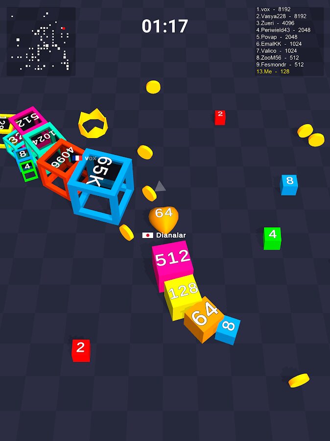 Скачать Cube Arena 2048 1.0.72 для Android