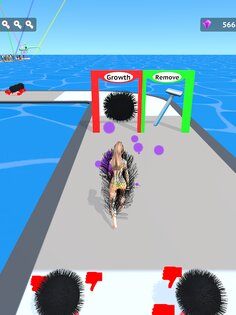 Hair Removal Run! 1.2.0. Скриншот 4