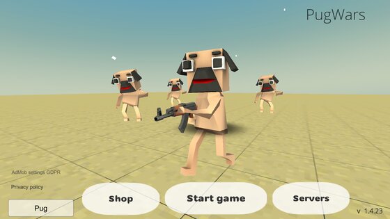 PugWars 1.4.41. Скриншот 8
