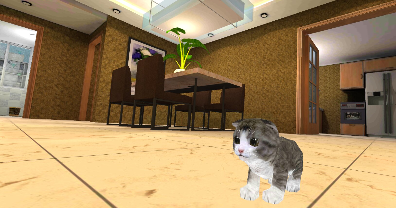 Скачать Котенок Кошка Симулятор 3D 2.0.4.4 для Android