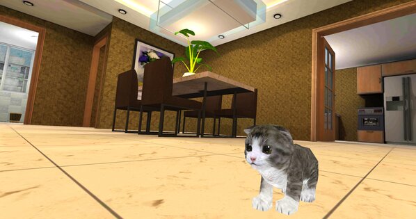 Котенок Кошка Симулятор 3D 2.0.4.4. Скриншот 2