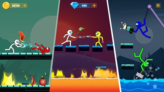 Epic Stickman War: Fight Games 3.3.3. Скриншот 4
