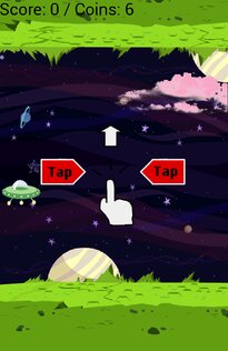 Flappy Space Grace 3.0. Скриншот 1