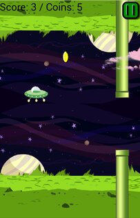 Flappy Space Grace 3.0. Скриншот 2