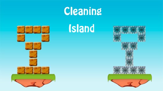 Cleaning Island 1.0. Скриншот 1