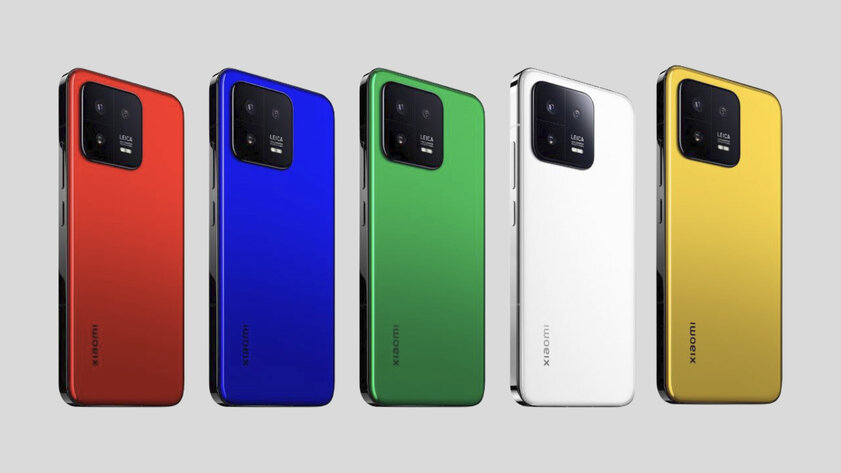 Представлен Xiaomi 13 с очень странными расцветками. Неудачный закос под iPhone?